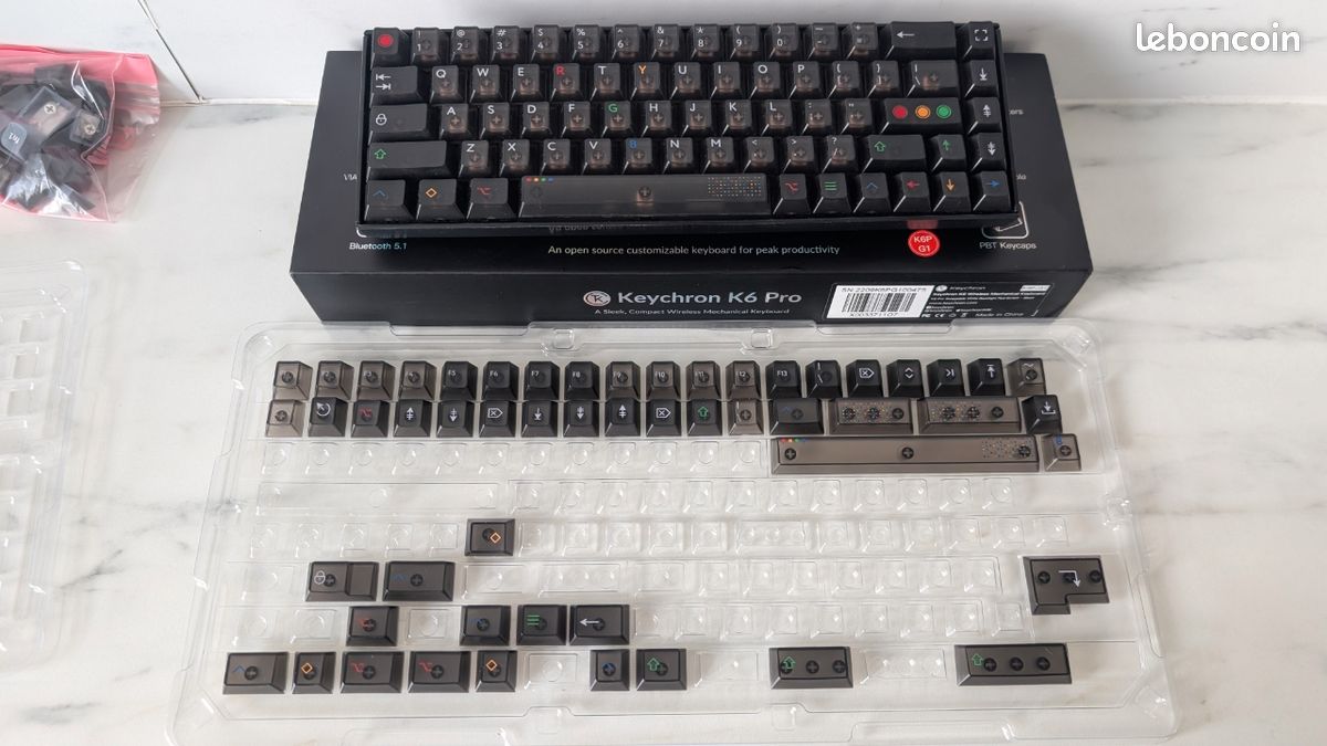 Clavier mécanique Keychron K6 Pro – Hot-swap, RGB (image 6)