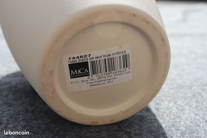 Tusca Pot PDQ Orchidée crème (image 4)