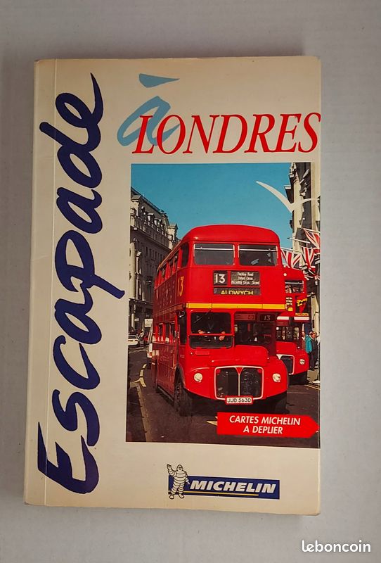 Livre Escapade à Londres 128 pages Michelin très bon état (image 1)