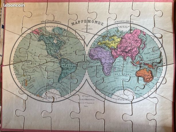 S375 SAUSSINE JEU LE GRAND JEU DE L'OIE ETAT MOYEN