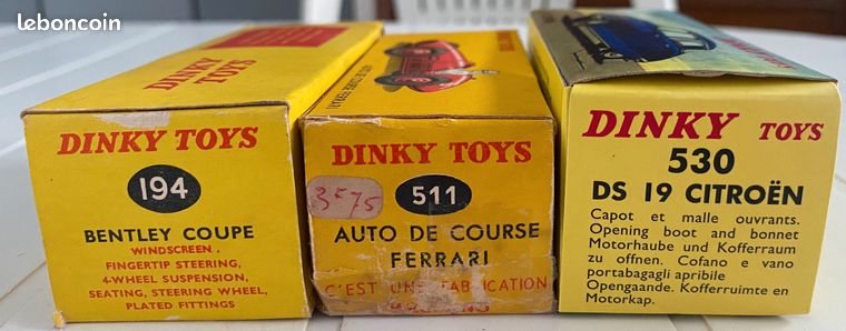 Dinky toy 194. Bentley Coupé. - France