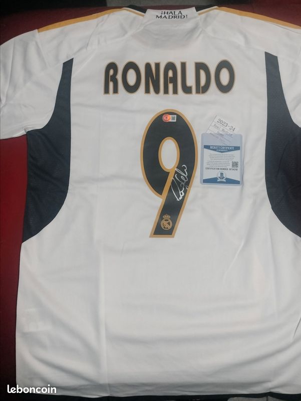 Maillot Real Madrid signé Vinicius Jr. - Canada