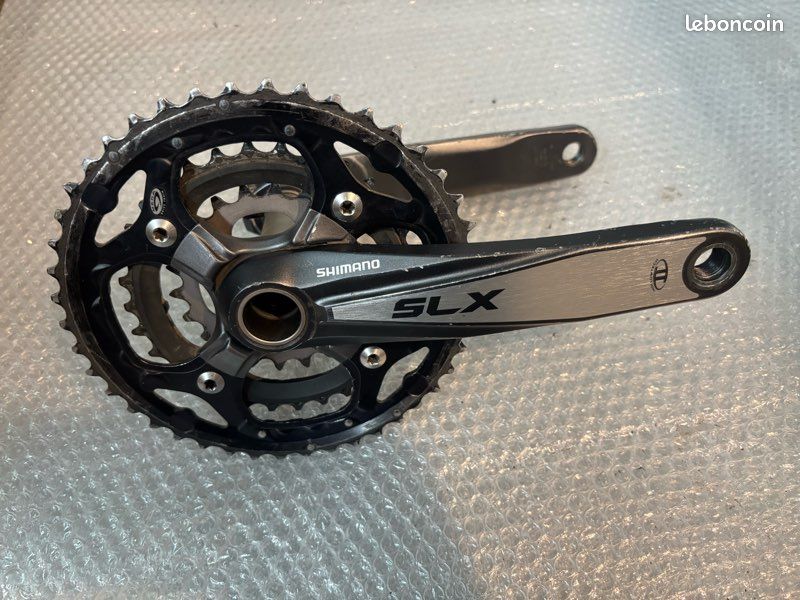 Pédalier VTT Shimano Deore LX FC-M569 - 175mm - Triple 22/32/42 Dents