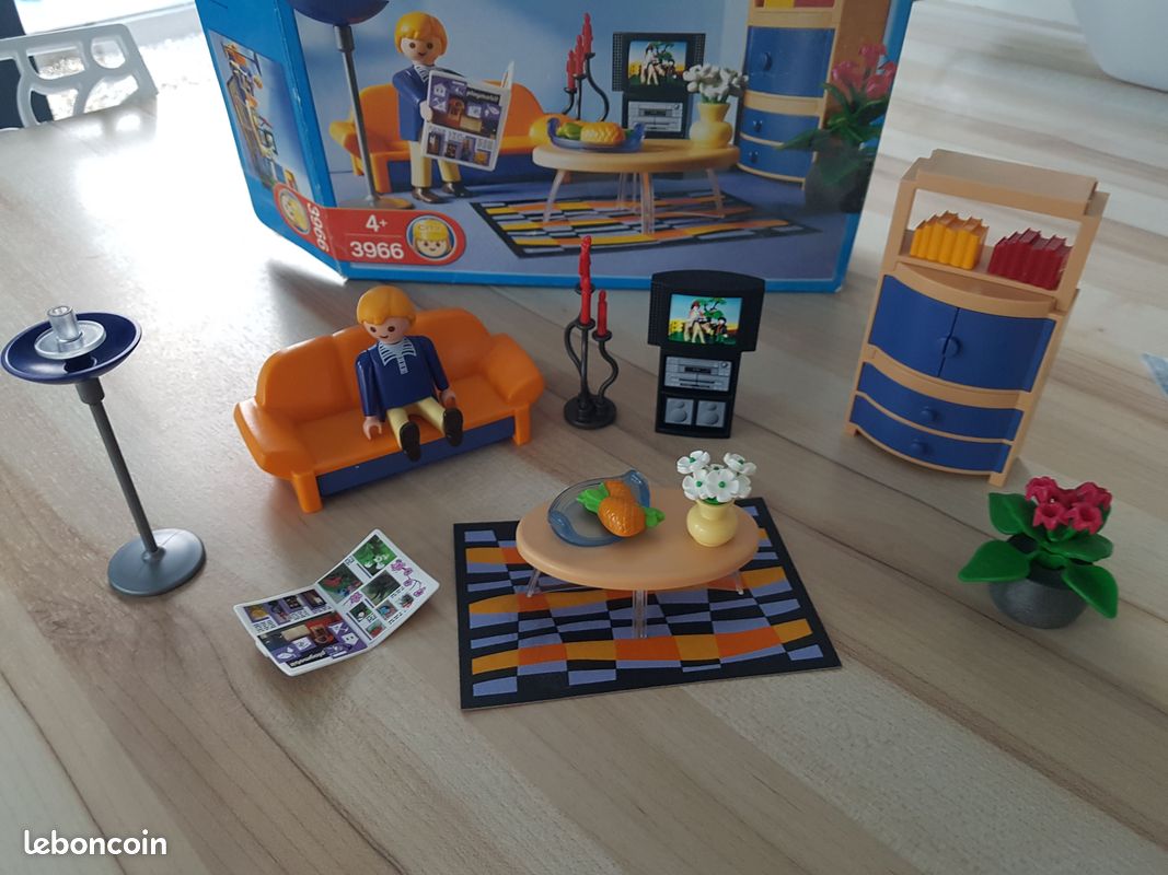Boite playmobil 3966 Salon (image 4)