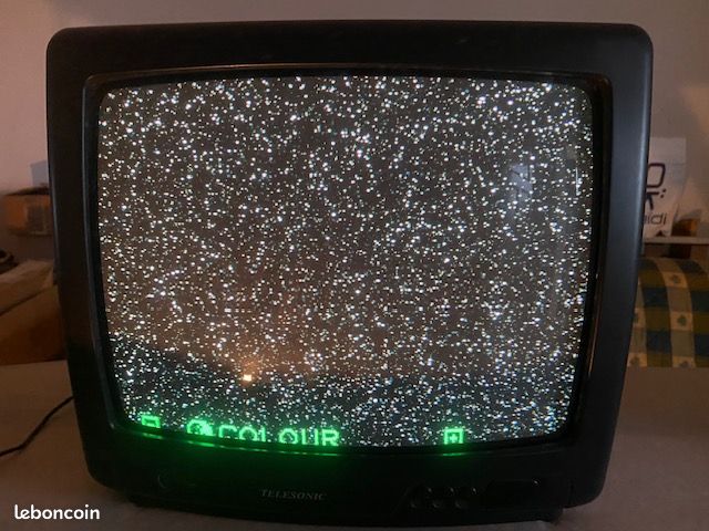 📺 Téléviseur couleur cathodique TELESONIC avec télécommande 👀 DISPONIBLE de suite (image 7)