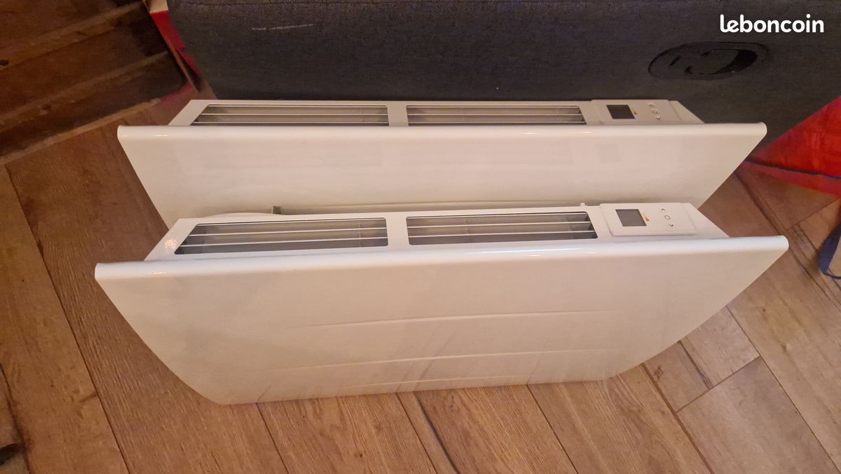 2 Radiateurs électriques à inertie sèche 1000 W SAUTER Sibayak (image 1)