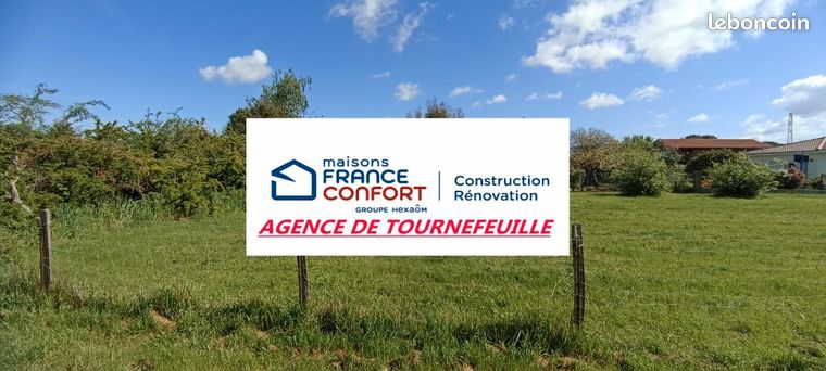 Terrain 800 m² Cornebarrieu