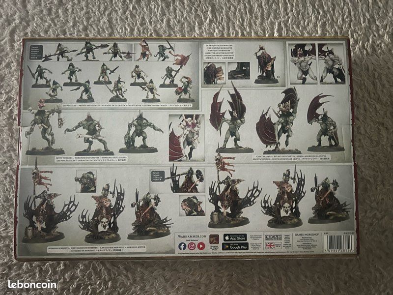 Warhammer Age Of Sigmar – Flesh-eater Courts Battleforce: Charnelgrand Jury (Neuf, Armée Complète) Warhammer Lot Armée