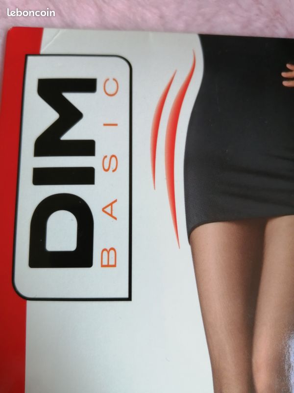 Collant Vintage DIM Couleur Havane - Taille Super - Neuf Dans Son Emballage D'origine