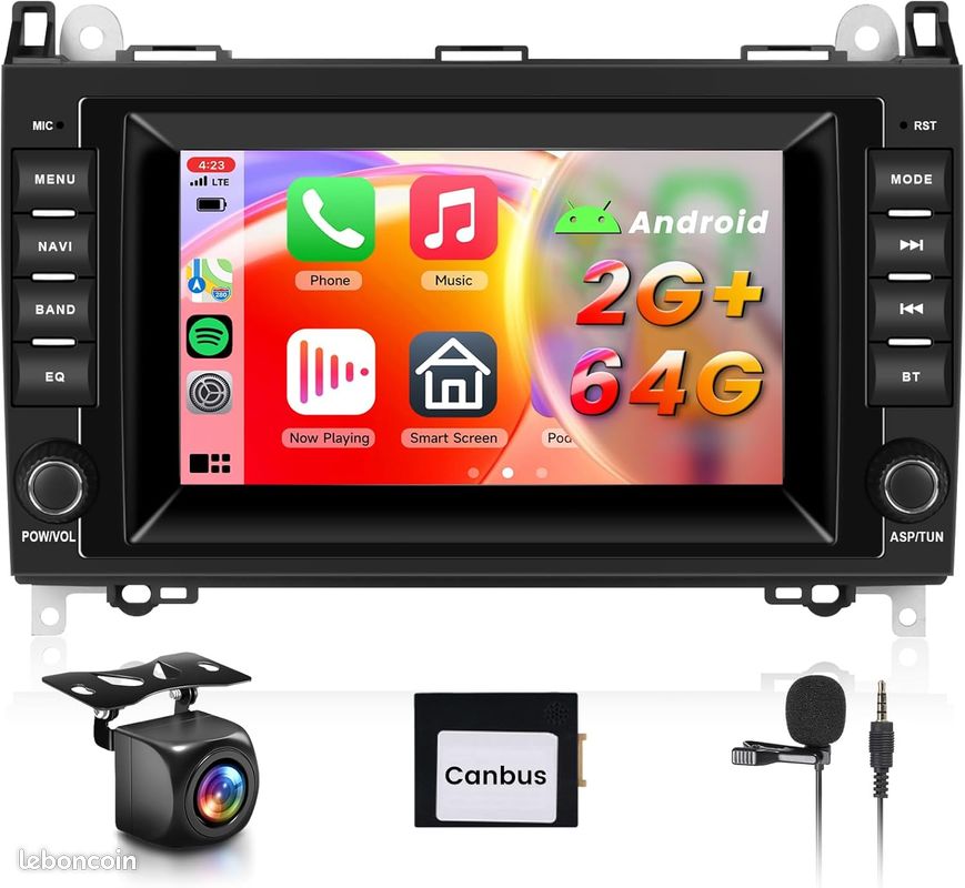 CarPlay Radio Stereo GPS For 2004-2012 Mercedes-Benz A-Class W169, B-Class W245 CarPlay Radio Stereo GPS For 2004-2012 Mercedes-Benz A-Class W169, B-Class W245