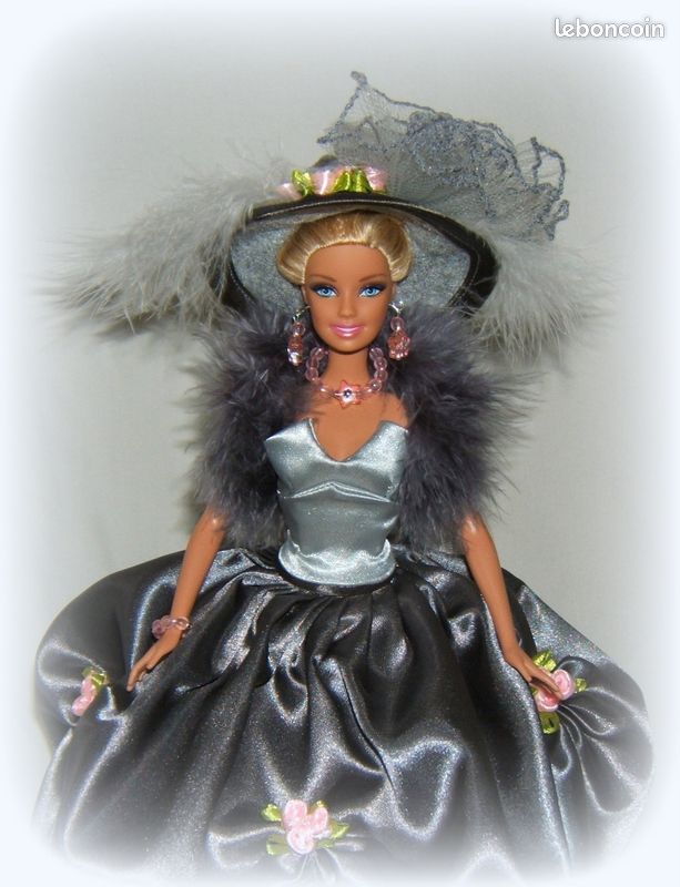 Tenue Vintage Pour Poupée Barbie (années 1900) - Occasion Pour Collectionneurs