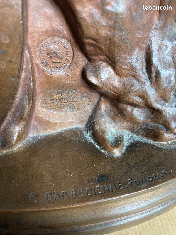 STATUE en BRONZE Cavelier/ Barbedienne (image 3)