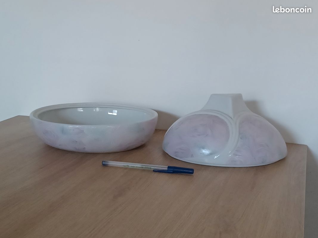 Bonbonnière porcelaine couleur pastel (image 5)