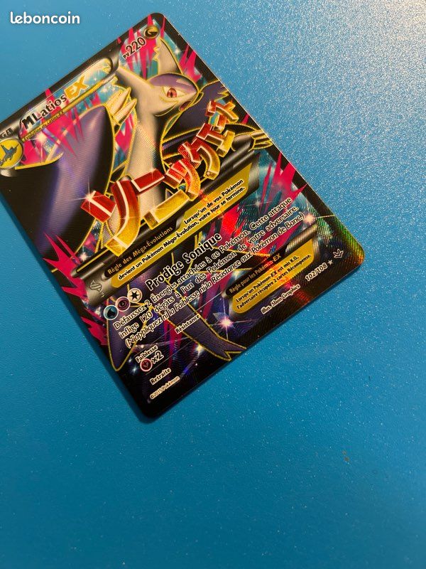 Carte Pokémon M Latios EX 102/108 XY06 Full Art Ciel Rugissant XY6 