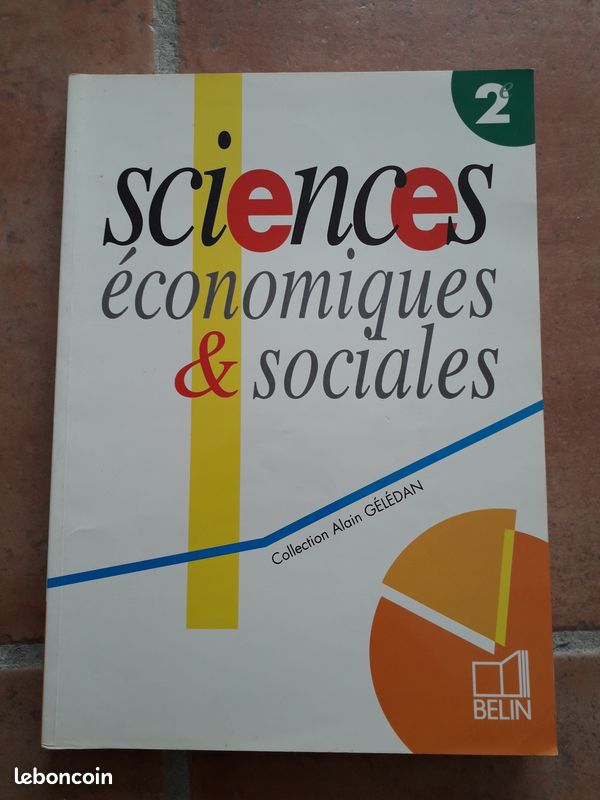 Livre Sciences économiques et sociales 2e (image 1)