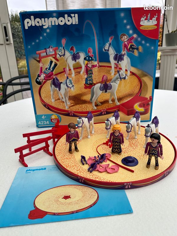PLAYMOBIL , VOLTIGEUR avec cheval , cirque 4230 EUR 4,50 - FR