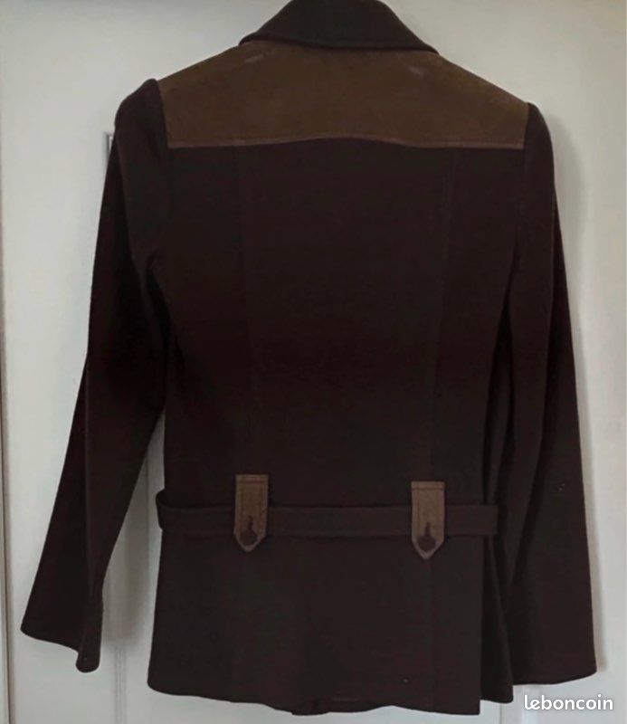 Veste Et Vous Marron en Laine 42 (image 6)