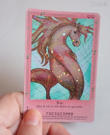 Carte rare shiny Ran Bella Sara de la collection Mythology ( 2007 ) -  Collection