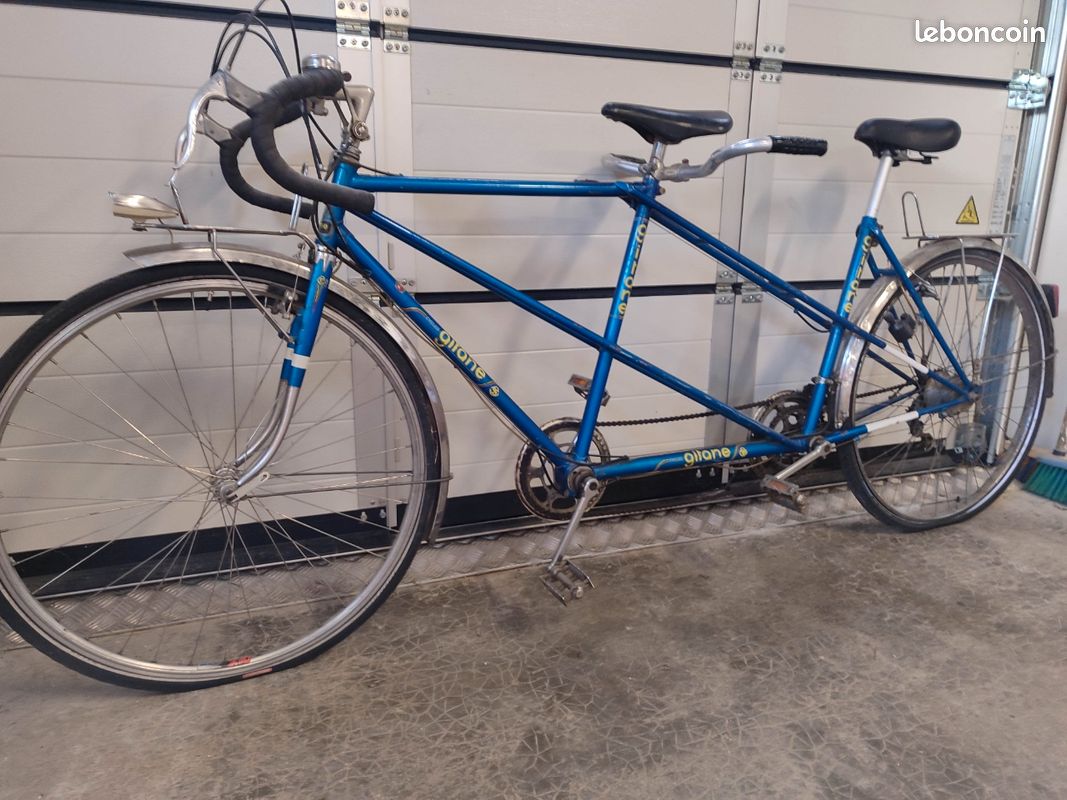 Vélo tandem bicyclette cycles GITANE vintage - Vélos