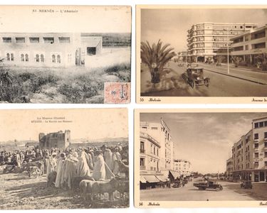 Carte Postale Ancienne CPA Maroc - Vraie Photo, Flandrin 47, Marchandes