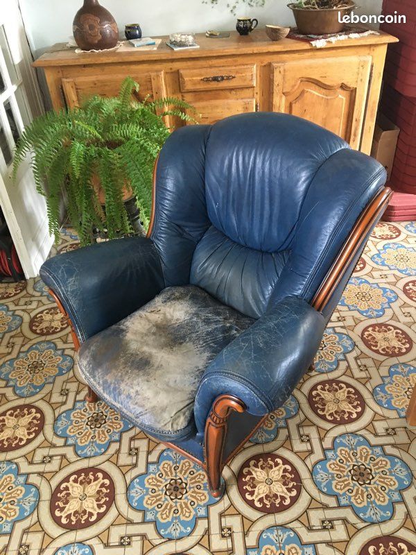 Fauteuil en cuir (image 2)