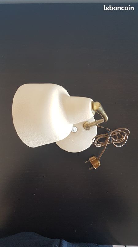 Petite lampe beige vintage (image 5)