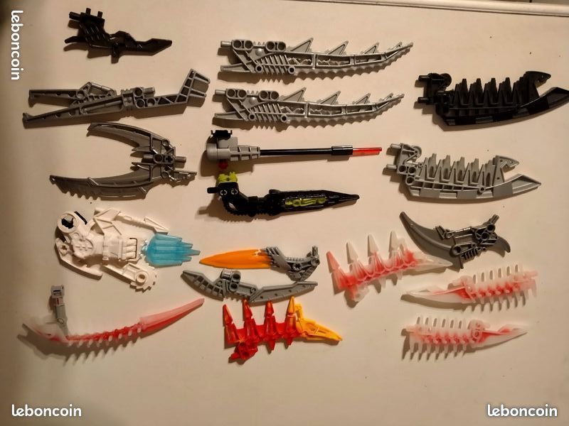 Lego lot d'armes weapon bionicle hero factory (image 1)