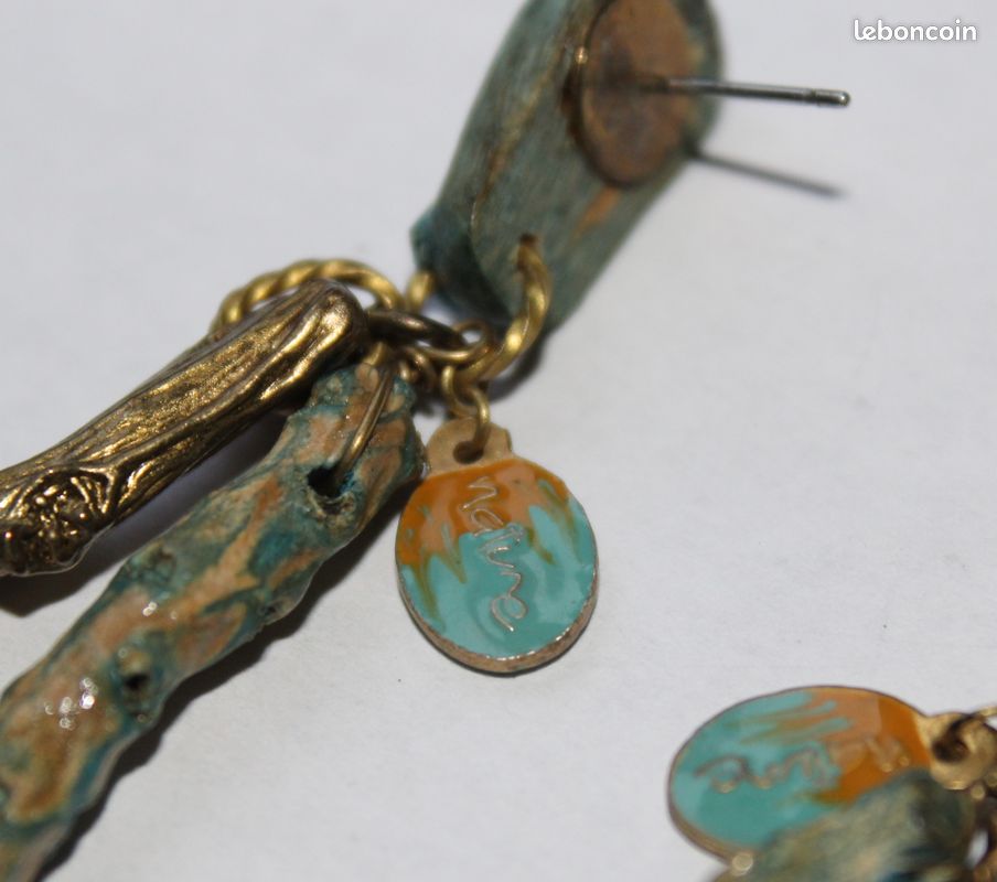 Boucles d'oreilles fantaisie neuves (image 3)