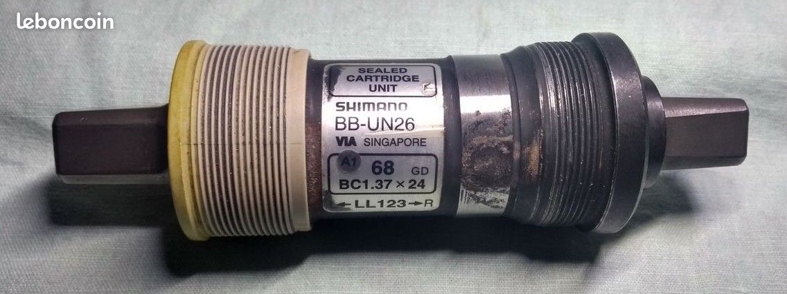 Boîtier De Pédalier SHIMANO 35x1P Japan - Vélo Course - NEUF D'époque - NOS