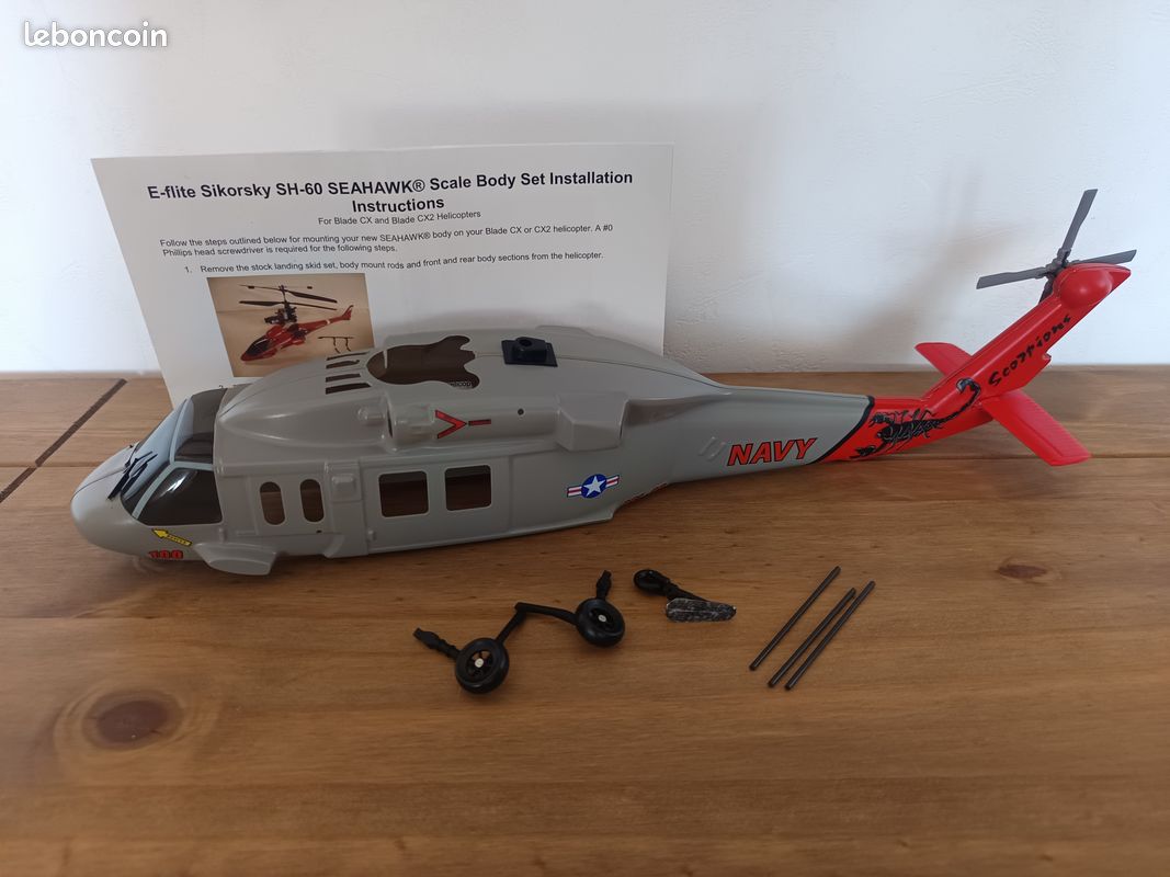Hélicoptère Radiocommandé Blade CX2 – Modèle D’occasion Fonctionnel
