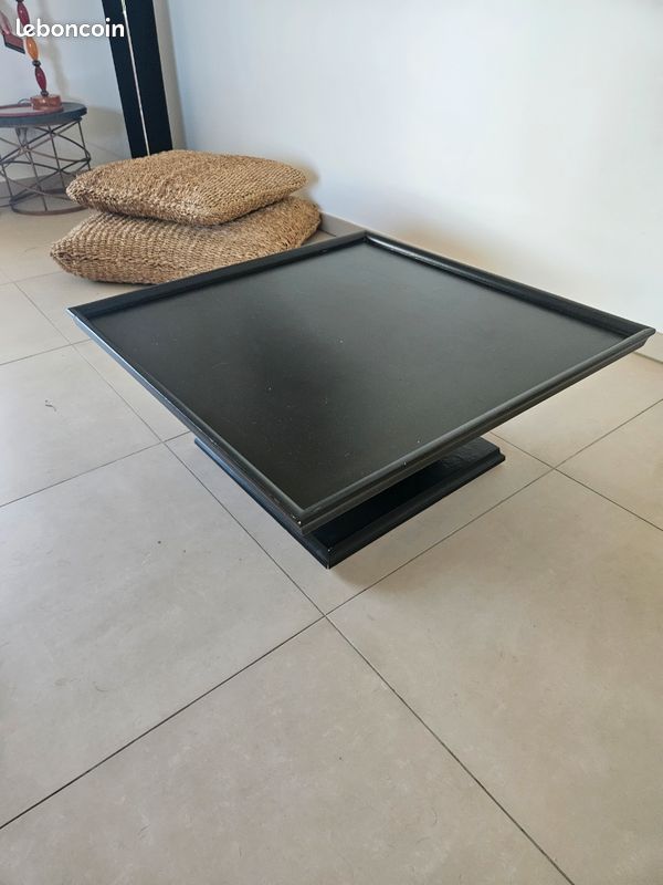Table salon noire (image 1)