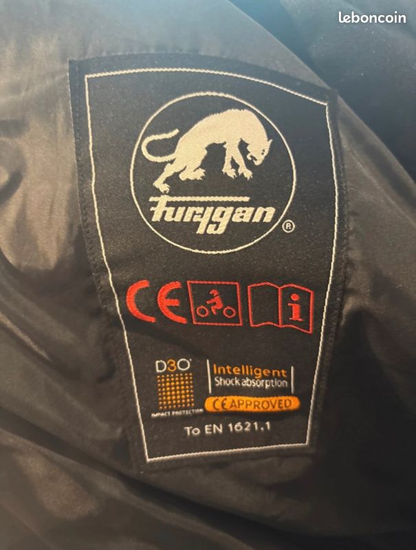 Veste de moto Furygan 3xl (image 3)
