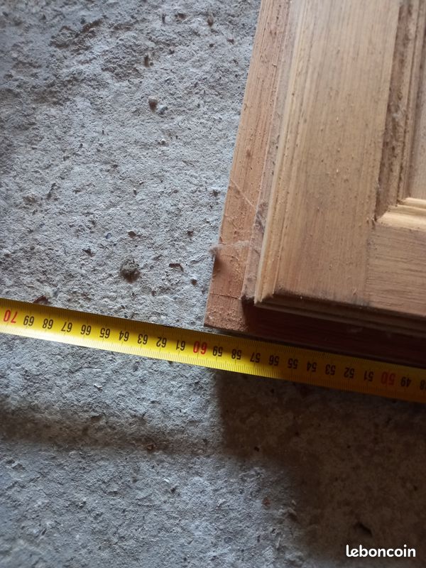 3 façades de meuble en bois sans charnière neufs (image 3)
