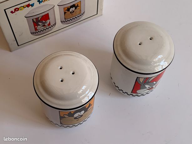 Salière Et Poivrière Vintage En Céramique Pour Cuisine (lot De 2