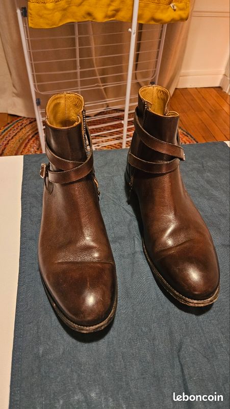 Chaussures bottines homme marron 43 Benson Shoes Chaussures