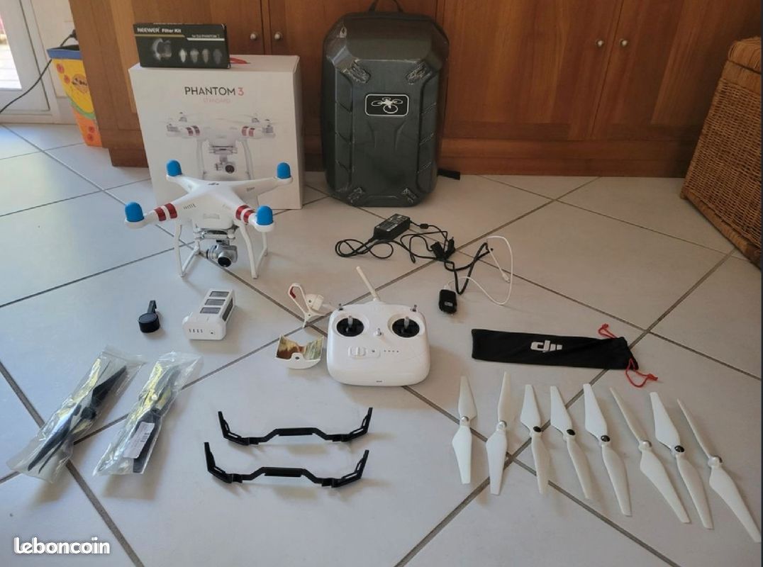 DJI phantom 3 standard + accessoires (image 1)