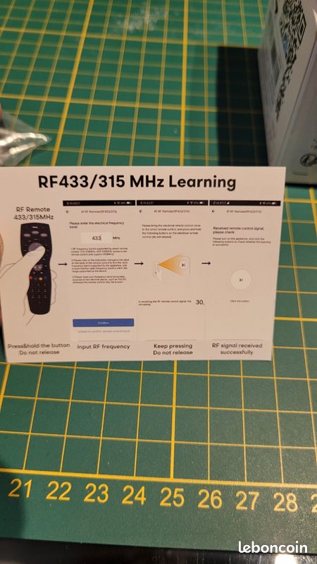 Telecommande infrarouge connecté wifi google home tuya (image 5)