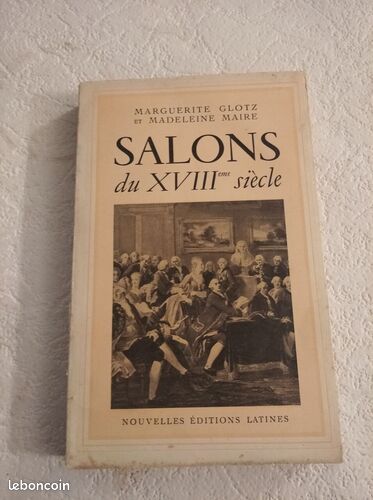 [Livre] Salons du XVIIIe siècle - Bon état (image 1)