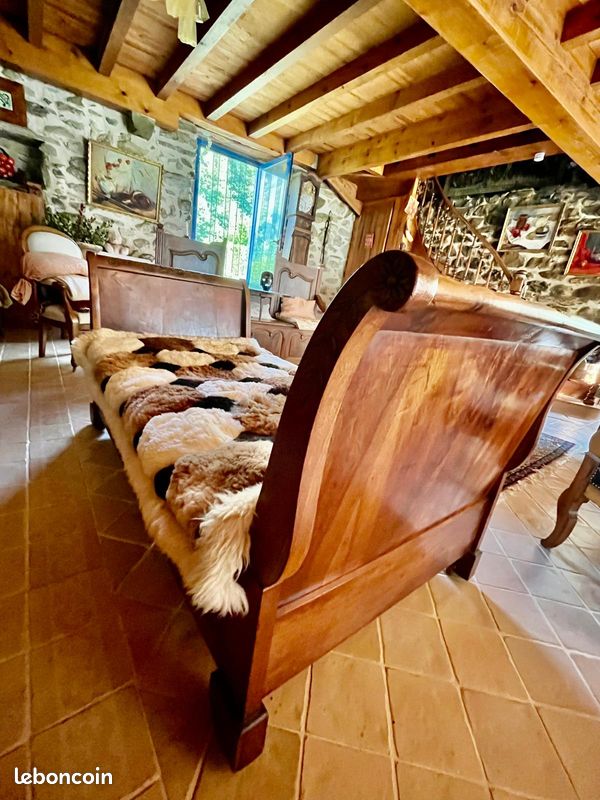Mobilier ancien lit de repos (image 2)