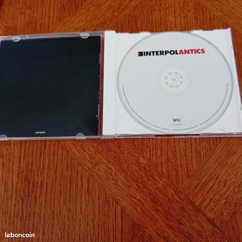 Interpol Antics CD - (image 3)
