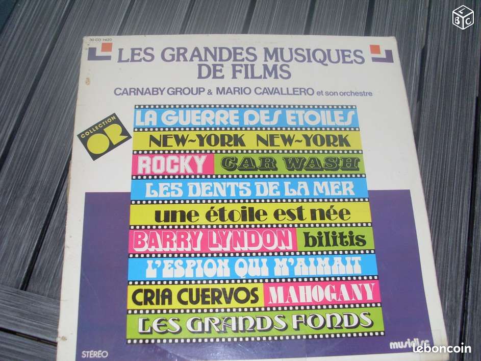 Vinyl LES GRANDES MUSIQUES DE FIMS (image 1)