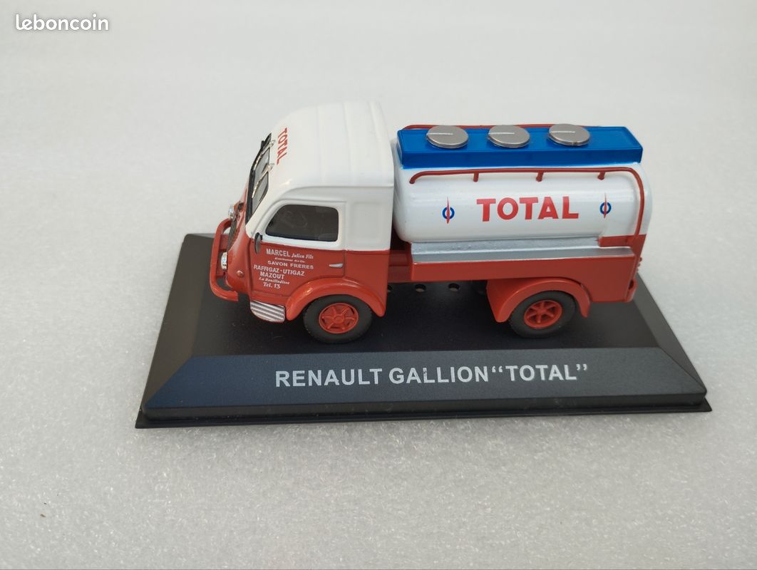 Camion Renault Galion Total - Modèle Réduit 1:43 IXO - Neuf Dans Sa Boîte