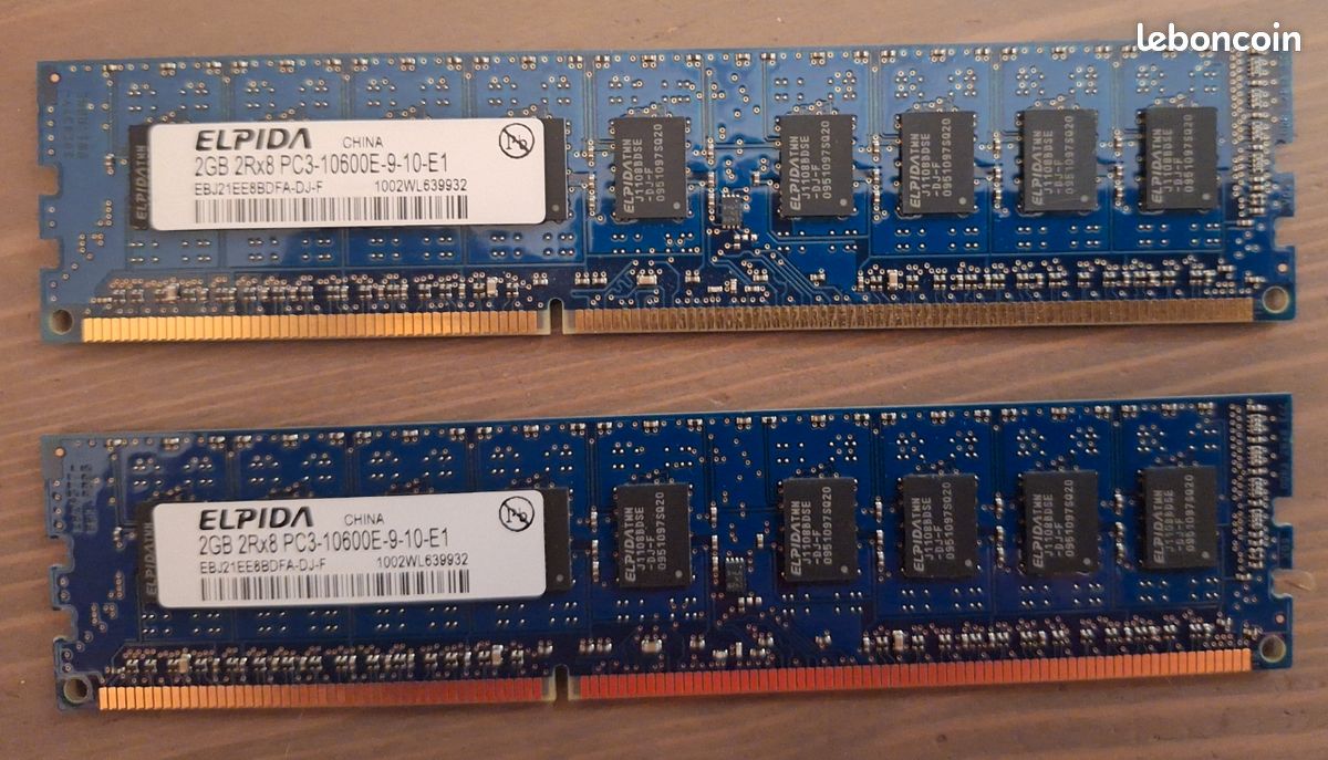 Barettes de mémoire PC3 (image 1)