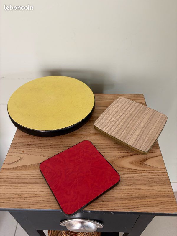 Dessous de plats Formica vintage (image 1)
