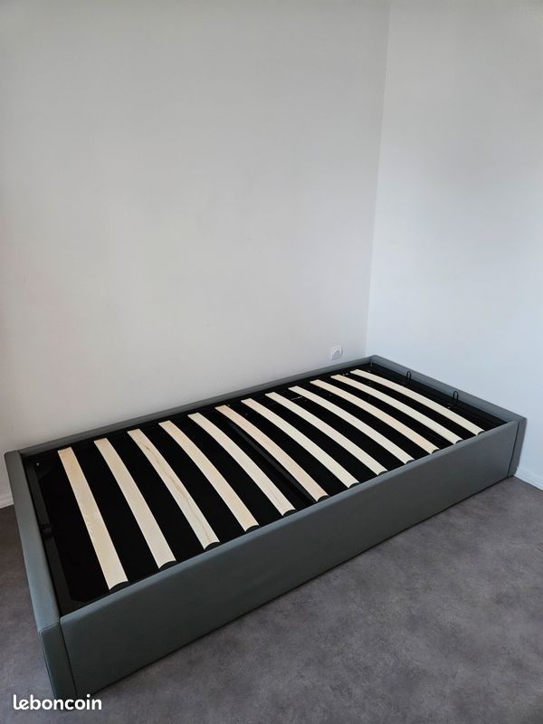 Lit coffre 90x190 (image 1)