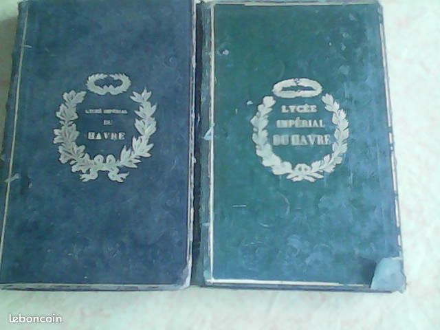 Livres lycée impérial LE HAVRE 1853 (image 1)