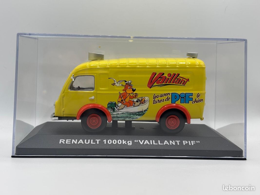 RARE TOP ++ CIJ 1:43 RENAULT 1000 KG N° 3/60 - FOURGON Van