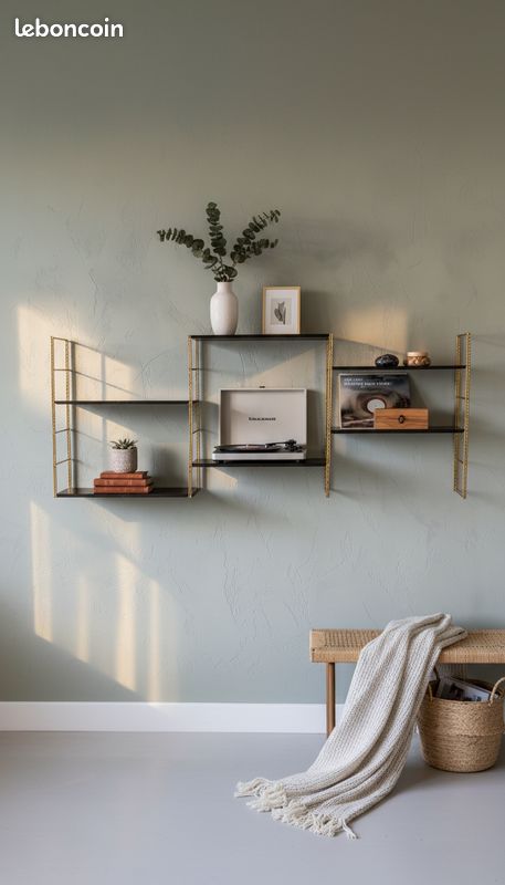 Etagère mural modulable MOFP modèle self 1960 (image 2)