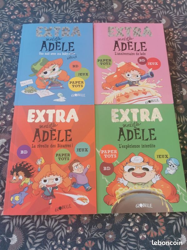 Lot de 4 livres Extra Mortelle Adèle (image 2)