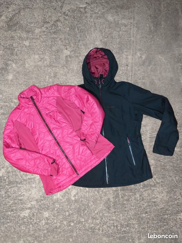 Veste de ski femme decathlon quechua en doudoune travel 500